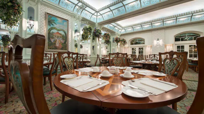 Enchanted Garden Restaurant View