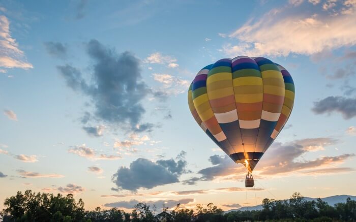 Hot air ballooning in Sri Lanka
