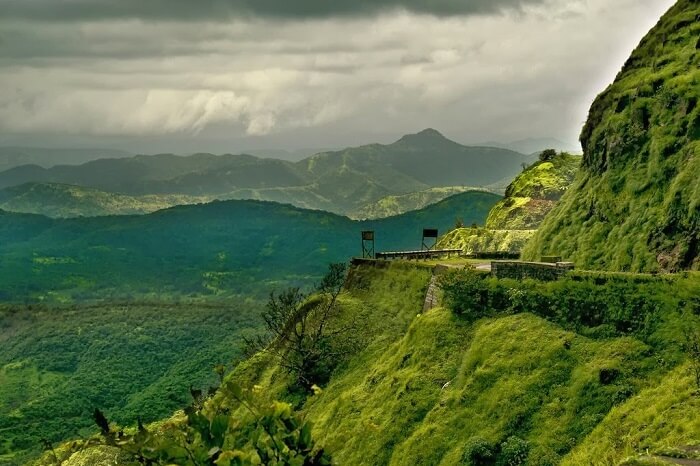 Panoramic landscapes of Lonavala