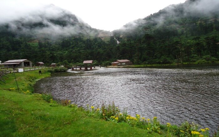 A lake in Tawang