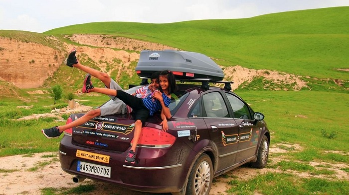 Anands family on the road to Paris