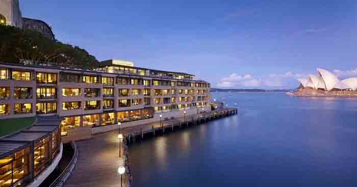 View of a hotel in Sydney