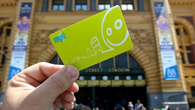 Myki card Melbourne