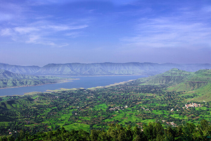 a beautiful view of Panchgani