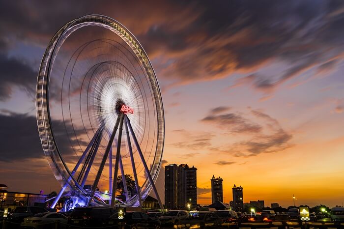 Asiatique Ferris Wheel in Bangkok