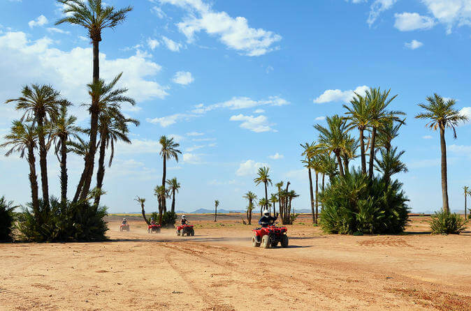 Quad biking on honeymoon in Morocco
