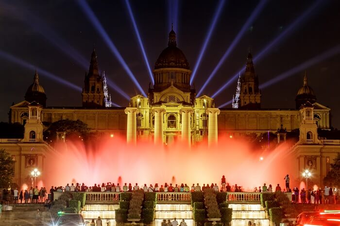 Magic Fountain in Barcelona