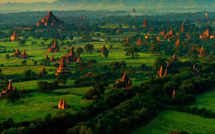 Landscape viewed in Baraka