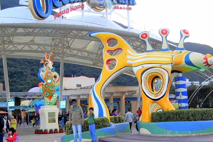Ocean park tour in Hong kong