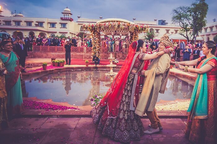 Destination wedding at Jai Mahal Palace in Jaipur