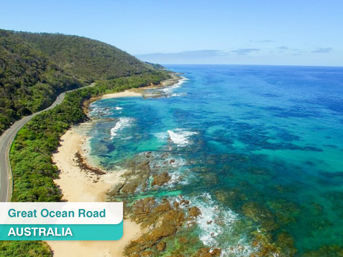 Great Ocean Road in Australia