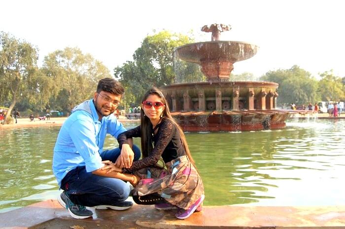 Tourists in Delhi
