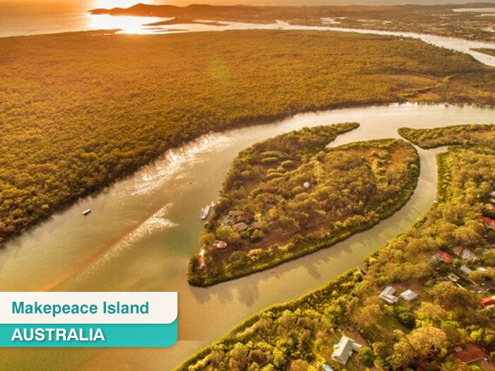 Makepeace Island in Australia
