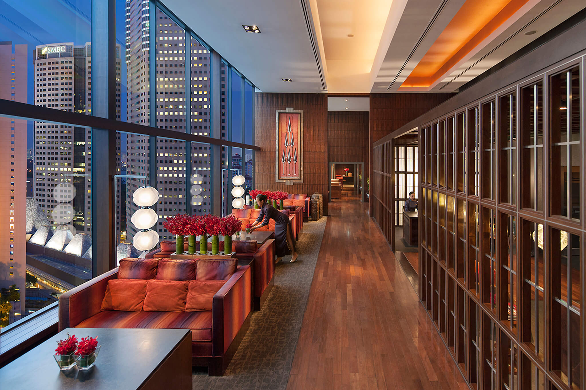 Mandarian Oriental hotel in Singapore