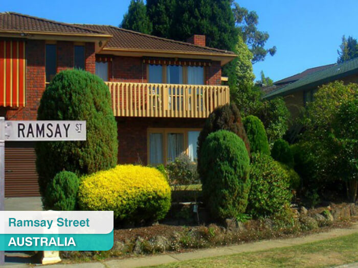 Ramsay Street in Australia