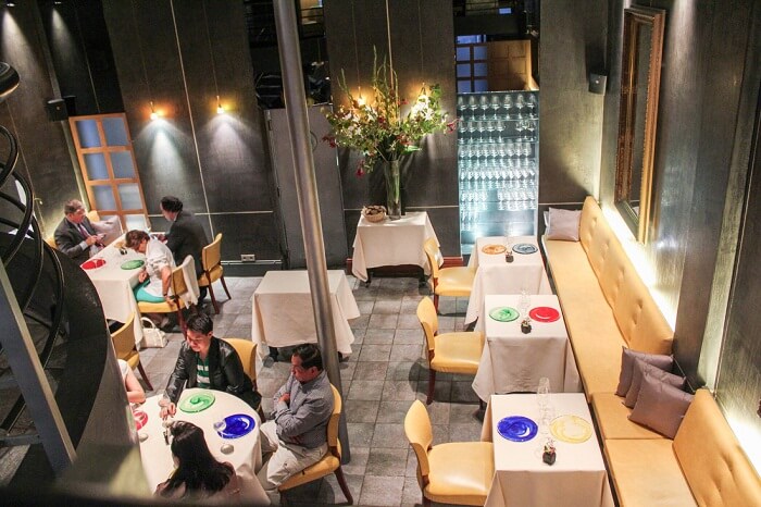 The small L'Astrance restaurant in Paris near Eiffel Tower that seats only 26 guests