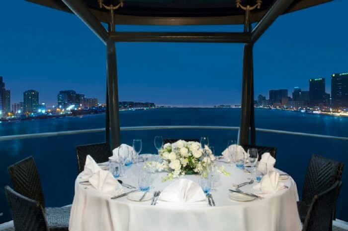Romantic dinner cruise on The Bateaux in Dubai