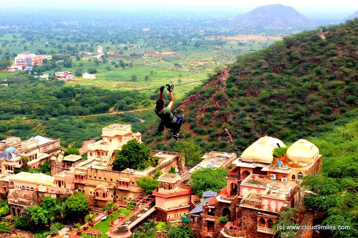 adventure activities in neemrana