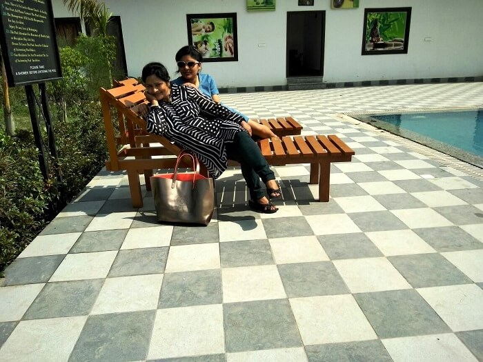 enjoying under the sun