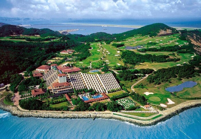 Coloane island in Macau