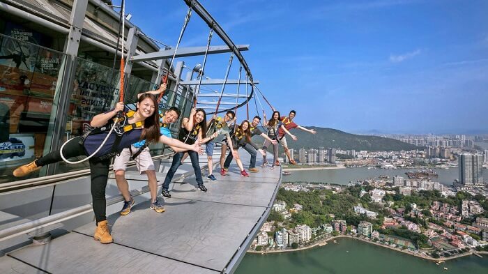 The Skywalk experience in Macau