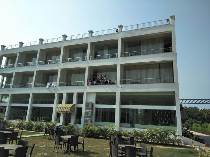 our hotel in Jim corbett