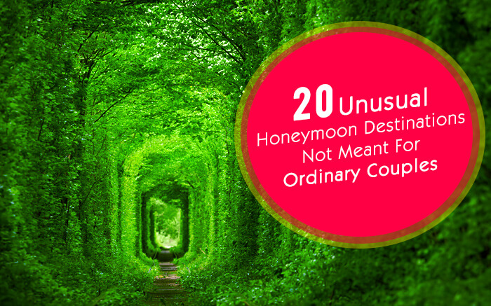 20 unusual honeymoon destinations