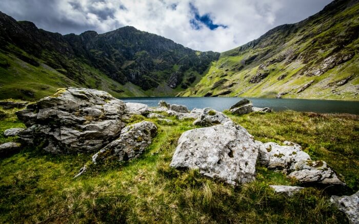 View of Cwm Cau in Wales