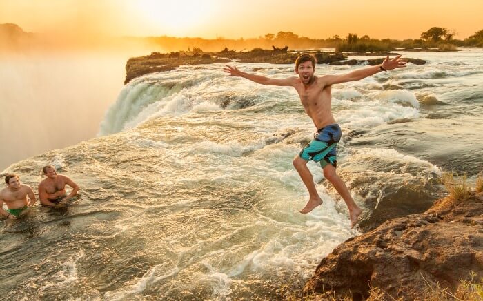 Devils Pool in Zimbabwe