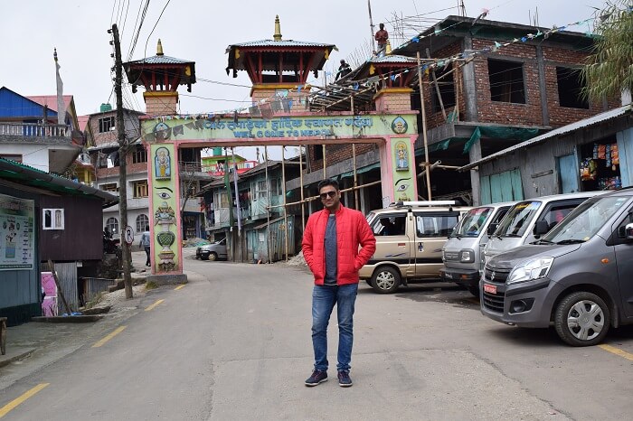 At a local market in Nepal