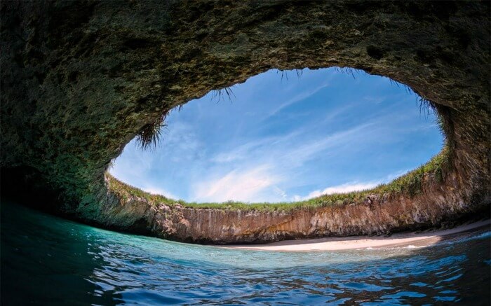 Hidden Beach in Islas Marietas National Park