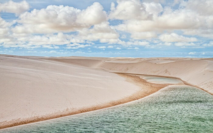 Lagoon in Lencois Maranhenses National Park