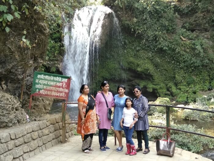 family picture with nature