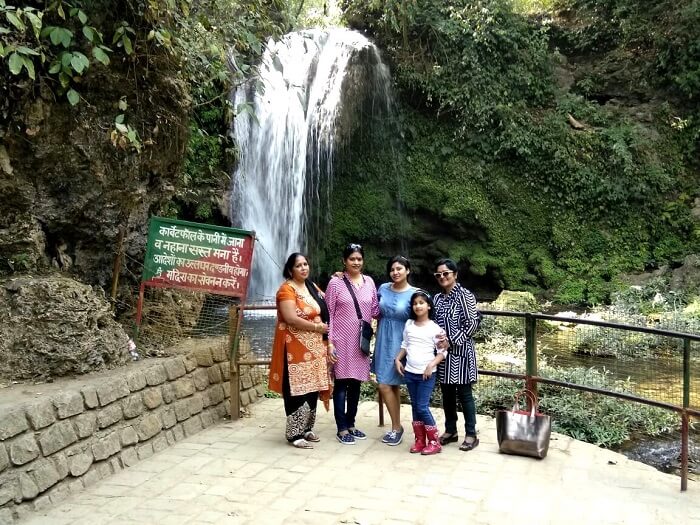enjoying family time
