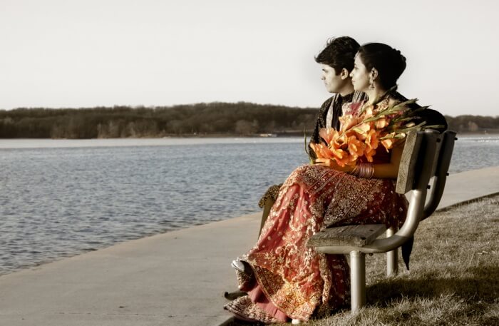 Couple Romancing
