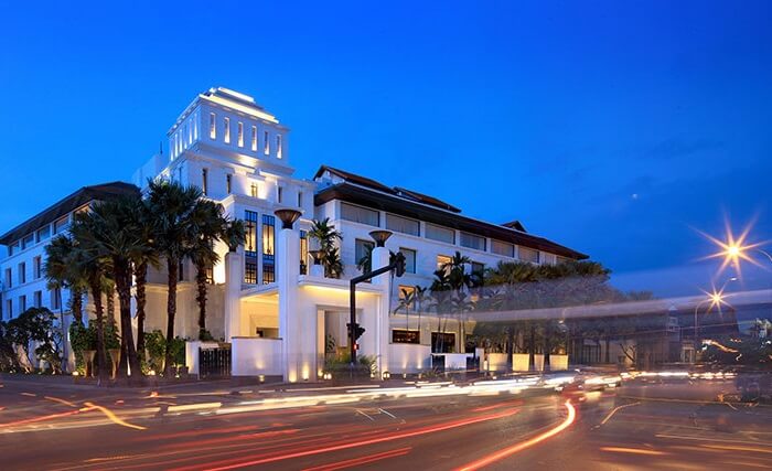A street view of Park Hyatt in Siem Reap