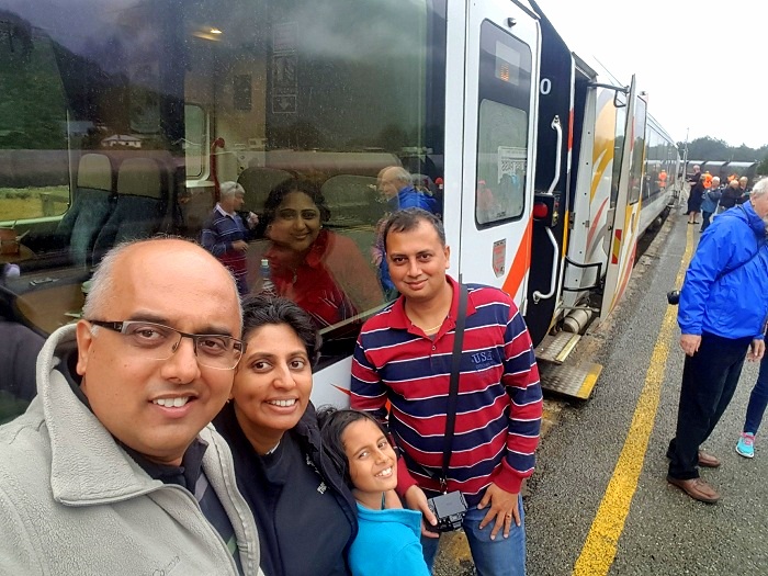 tranz alpine train journey