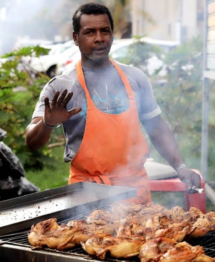 St. Pierre Market in Reunion Island, France