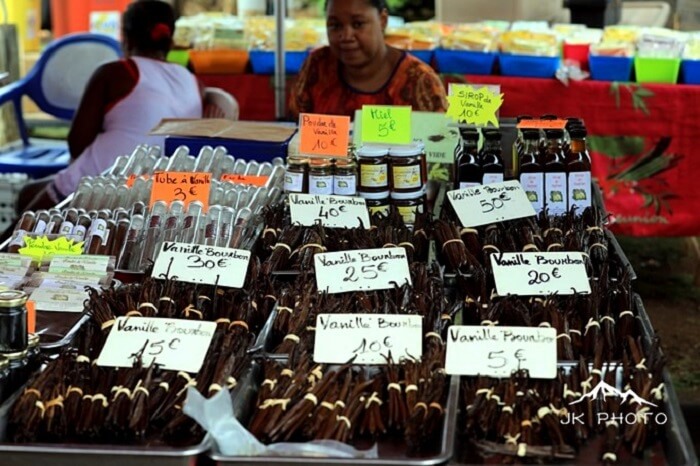 St. Pierre Market in Reunion Island, France