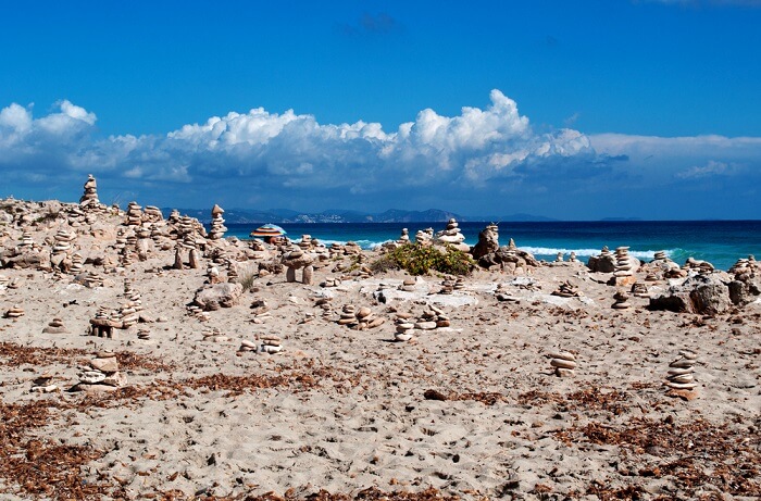 Llevant beach in Barcelona
