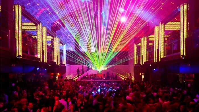 party in nightclub