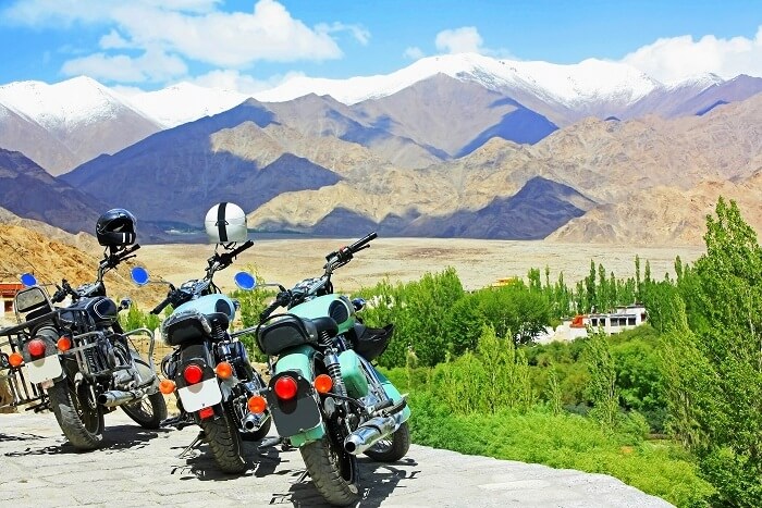 ladakh bike trip package from delhi