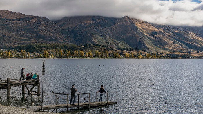 Wakatipu lake in queenstown