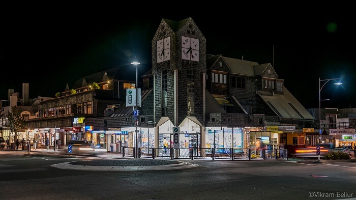 clock tower of queenstown