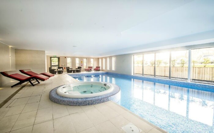 Pool in Fonab Castle