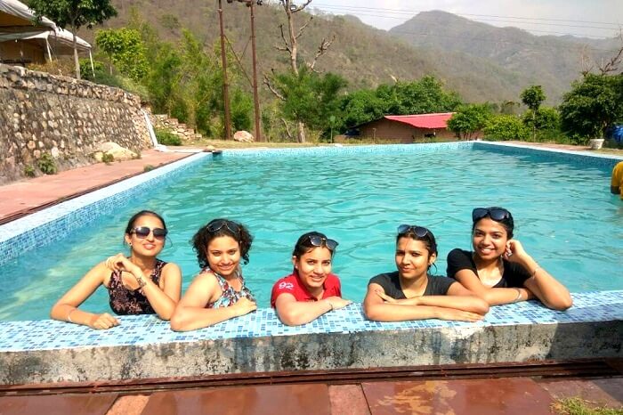 pool party in rishikesh