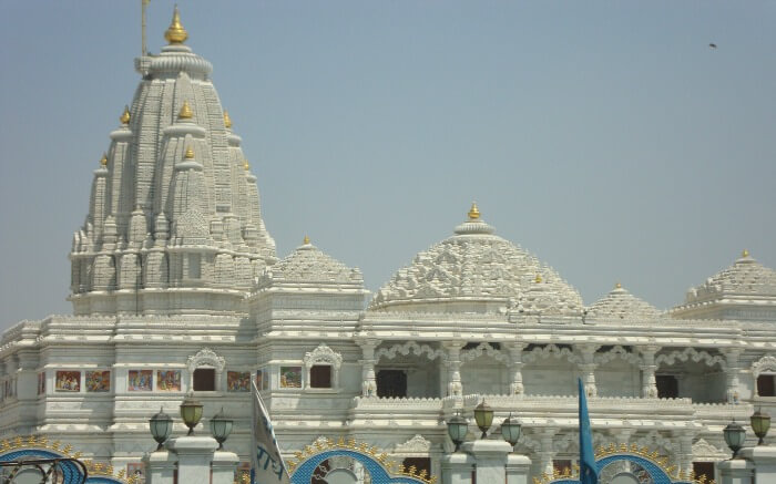 Iskon Temple in Vrindavan