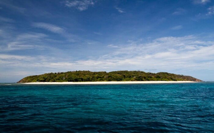 View of Dao Island from the sea