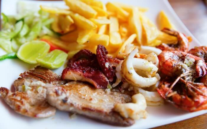 Zanzibari sea food