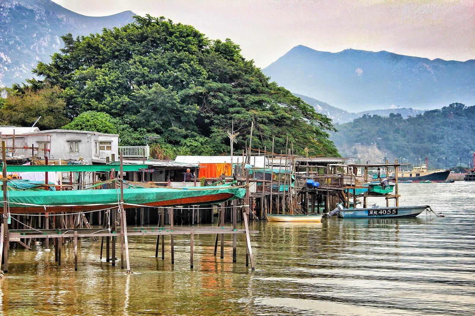 Tai O Fishing Village in Hong Kong